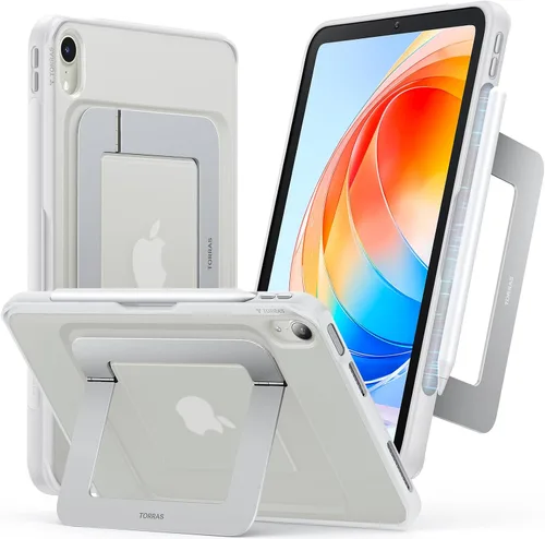Miniatura 14 de TORRAS Funda para iPad Mini 7 A17 Pro, Funda para iPad Mini 6 con Soporte para Lápiz, Soporte Ultra Estable, Múltiples Ángulos de Visualización