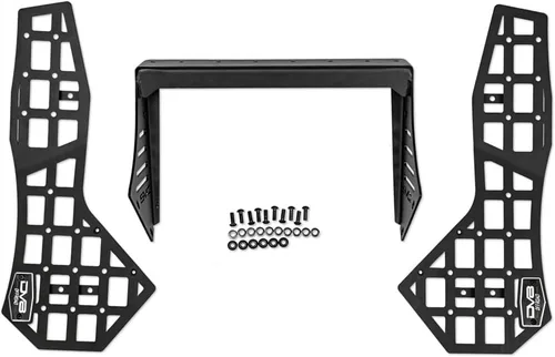 Miniatura 7 de Paneles Molle de consola central y soporte de dispositivo para Toyota Tacoma 2016-2023 de 3ª generación Soporte para teléfono celular, GPS, radio