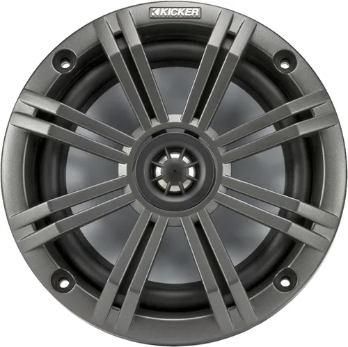 Miniatura 2 de Kicker - 2 pares (4) de altavoces de audio coaxiales marinos coaxiales de 6.5 pulgadas de 2 vías y 195 vatios de potencia máxima con rejillas