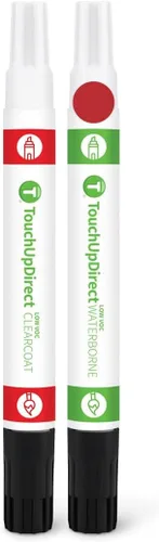 Miniatura 334 de TouchUpDirect 3D/A3D Bright Silver Metallic Compatible con pintura de retoque Kia Exact Match en aerosol - Kit esencial Plateado metálico brillante.