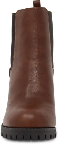 Miniatura 3 de MARCOREPUBLIC Botines de tacón apilados con punta redonda para mujer de Geneva
