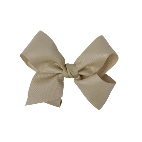 Miniatura 29 de Clip de lazo de pelo de grogrén de 5.5 pulgadas para mujer y niña (beige)
