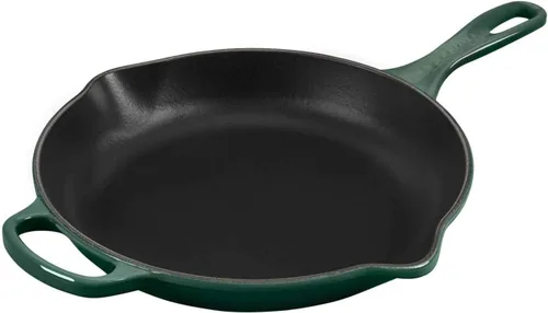 Miniatura 7 de Le Creuset Sartén de hierro fundido esmaltado con mango de hierro, 10.25 pulgadas, Artichaut
