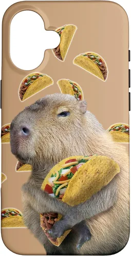 Miniatura 32 de Capybara Capybaras Eating Taco - Carcasa para iPhone 17