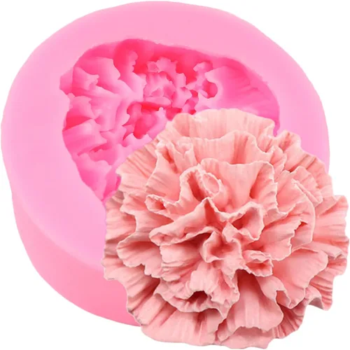 Miniatura 15 de Molde de silicona con diseño de flores de margarita, crisantemo, para decoración de pasteles, chocolate, cupcakes, caramelo, azúcar, manualidades