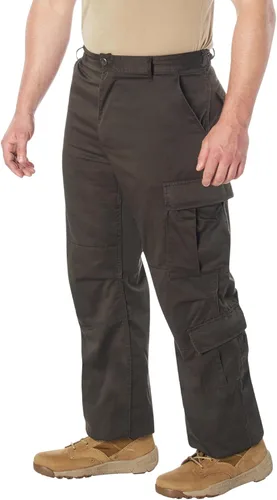 Miniatura 7 de Rothco - Pantalones vintage estilo paracaidista, relajados, estilo cargo con diseño de camuflaje vintage