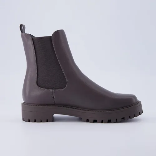 Miniatura 4 de CUSHIONAIRE Botas Chelsea sin cordones Felix para mujer + espuma viscoelástica, anchos disponibles