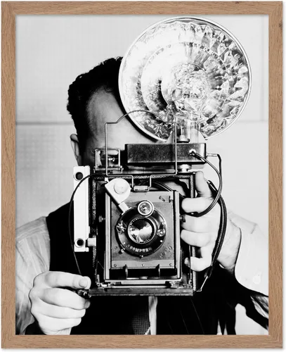 Miniatura 53 de Monem Art - Póster vintage con cámara antigua, impresión de fotógrafo retro, arte de fotografía, regalo para hombres, mujeres, camarógrafos, gran