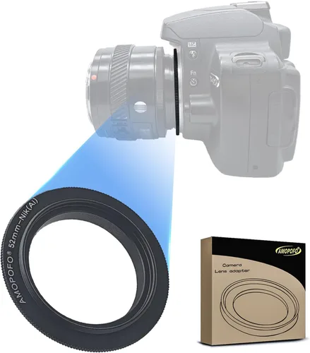 Miniatura 24 de Anillo inverso de lente macro de 1.929 in compatible con Canon EF-S 90D 80D 70D 60Da 60D 50D 40D 30D T6 T7 T5 SL3 SL2 T8i T7i T6i T6s T5i con lente