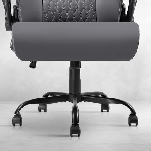 Miniatura 5 de VITESSE Silla de oficina ejecutiva, silla de oficina grande y alta con reposabrazos abatible, sillas ergonómicas de respaldo alto