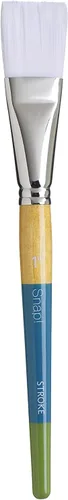 Miniatura 13 de Princeton PAB98501 9850R-2 Pincel Snap, Taklon Redondo 2, Blanco