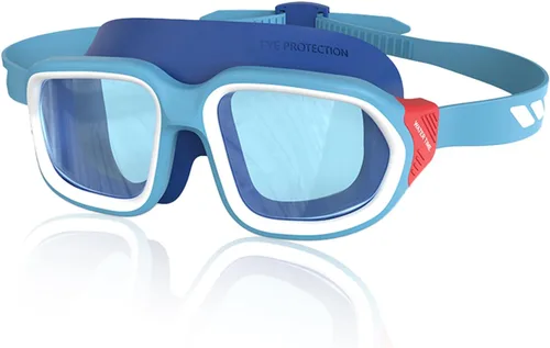 Miniatura 10 de Gafas de natación, antivaho anti-UV, amplia visión y sin fugas, gafas de natación cómodas para edades de 6 a 14 años