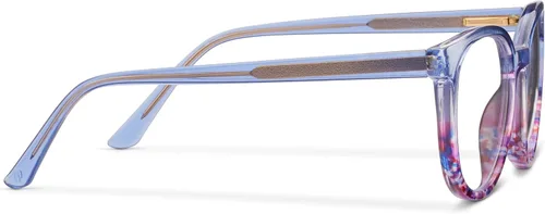 Miniatura 3 de Peepers by PeeperSpecs Women's That's a Wrap Oversized Round Blue Light Blocking Reading Glasses