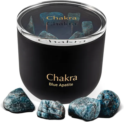 Miniatura 14 de Vela de cristal de cuarzo rosa, cera de soja de 12 onzas para aromaterapia para meditación y alivio del estrés, mechas de madera agrietada duales, 6
