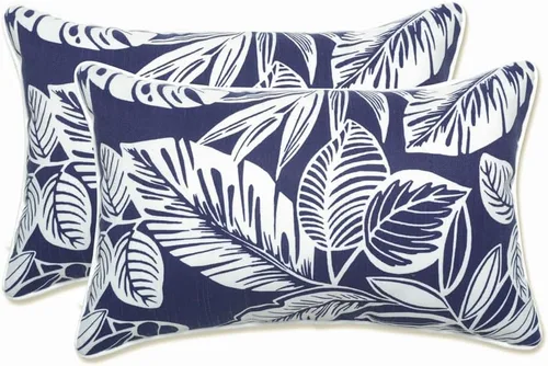 Miniatura 48 de Pillow Perfect Outdoor Cojín rectangular de piedra Setra para interiores (juego de 2) 18.5 X 11.5 X 5