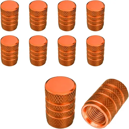 Miniatura 16 de Ziciner 5 PCS Tapas de Válvula de Neumático de Automóvil, Juego de Tapas de Aire de Aluminio, A Prueba de Polvo y Resistentes a la Corrosión, Púrpura