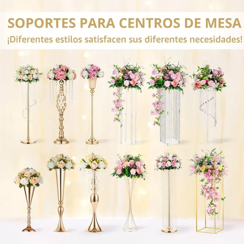 Miniatura 7 de NUPTIO Centros de mesa de flores artificiales para mesas, 10 unidades, color borgoña, rosa polvorienta y blanco cremoso, bolas de rosas falsas