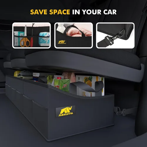 Miniatura 6 de MIKKUPPA Almacenamiento bajo asiento para camioneta - Reemplazo para Ford F150 F250 F350 2015-2024, bolsa organizadora de caja de herramientas
