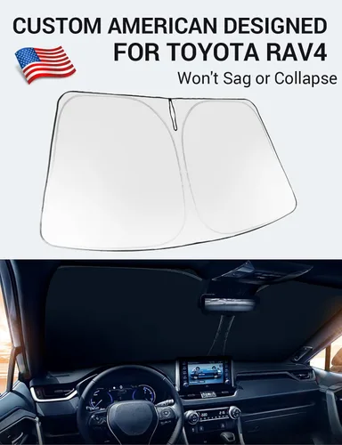 Miniatura 41 de Proadsy Parasol plegable para parabrisas delantero 2026, ajuste personalizado, accesorios para CRV SUV LX EX EX-L EX-L Navi Touring 2017-2022