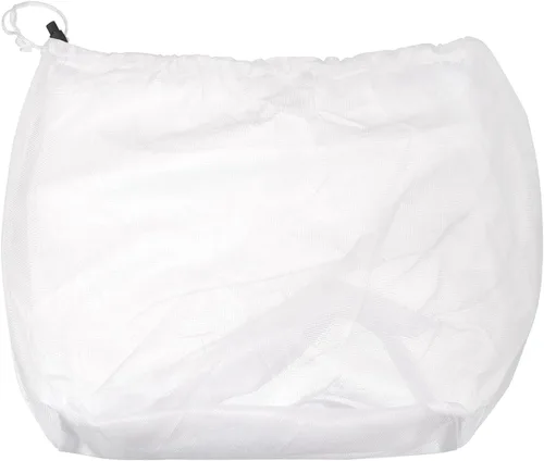 Miniatura 3 de uxcell Bolsas de malla para lavandería, cestas de 11.8 x 15.7 pulgadas, bolsas de malla con cordón de red fina, pequeñas bolsas de malla lavables a