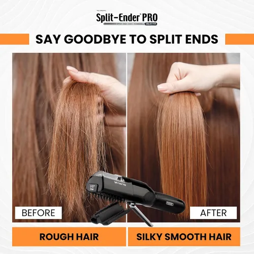 Miniatura 7 de Split-Ender PRO - Herramienta de Belleza Profesional Original - Recortadora de Puntas Abiertas Inalámbrica para Cabello Dañado, Seco, Quebradizo