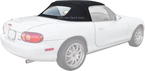 Miniatura 2 de Sierra Auto Tops Convertible Top Reemplazo para Mazda Miata MX5 1990-2005, Stayfast Canvas, Negro