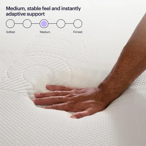 Miniatura 4 de Colchón Purple Plus tamaño Twin - 28 cm de GelFlex Grid, espuma de confort premium, mejor que la espuma viscoelástica, temperatura neutral