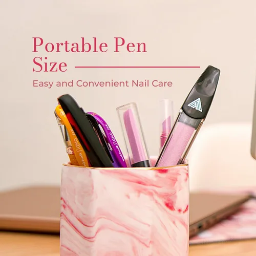 Miniatura 6 de Limas de cerámica para uñas, limas de uñas de manicura con estuches, lima de precisión experta, deja las uñas suaves, kit profesional de manicura
