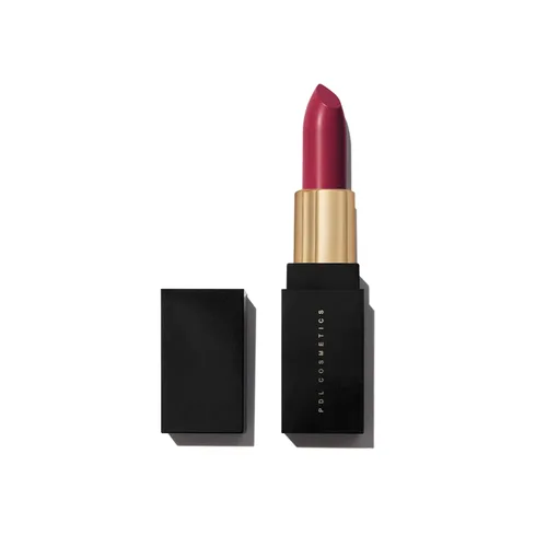 PDL Cosmetics by Patricia De León | Lápiz labial de alta potencia (Berry Latina) | Labiales con acabado mate de bayas oscuras de colores intensos |