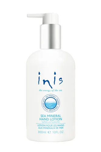 Inis the Energy of the Sea - Loción de manos mineral marina para mujeres y hombres, humectante ligero para manos laterales con algas marinas,