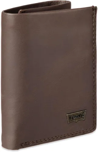 Miniatura 16 de Levi's Billetera triple para hombre, elegante y delgada, incluye ventana de identificación y tarjetero de crédito