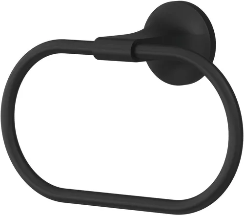 Miniatura 31 de Pfister Pfirst - Toallero moderno para baño, 24 pulgadas, montado en la pared, atornillado, acabado negro mate, BTBPFM2B Mate negro