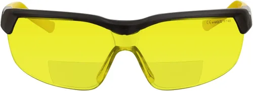 Miniatura 10 de voltX GT - Lentes de seguridad bifocales ajustables para lectura (lente marrón +1.0), ANSI Z87.1+ y CE EN166FT, revestimiento antiniebla, lente