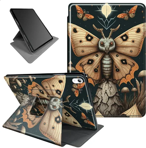 Miniatura 121 de Funda para iPad mini 6 para iPad mini 6ª generación 8.3 pulgadas 2021 360 grados giratorio soporte ligero cubierta inteligente protectora