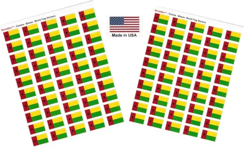 Miniatura 119 de 100 calcomanías de la bandera de Alaska; 1.5" x 1" hechas en Estados Unidos, calcomanías autoadhesivas de la bandera del estado para álbumes