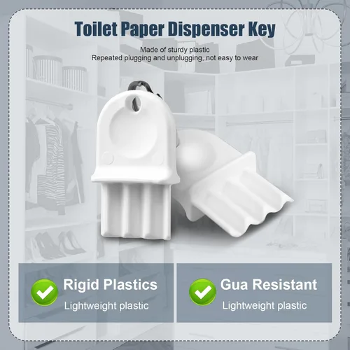Miniatura 4 de 10 llaves dispensadoras de papel higiénico, dispensador universal de toallas de papel, llave dispensadora de pañuelos, llave dispensadora de papel