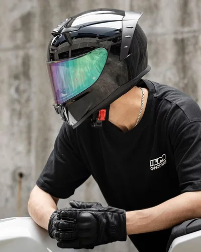 Miniatura 7 de ILM - Cascos de motocicleta de cara completa para hombres y mujeres, para deportes motorizados, moto, calle, carreras, aprobados por DOT