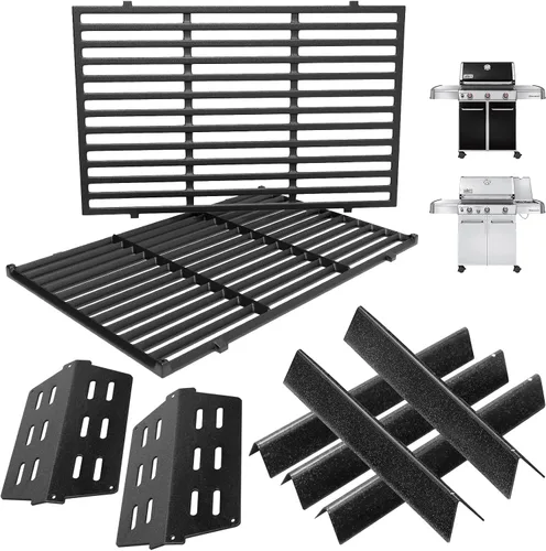 Kit de Piezas de Parrilla para Weber Genesis 300 310 330 Piezas de Parrilla para Weber Genesis E330 E310 S310 S330 EP330 EP310 S320 E320 Piezas de