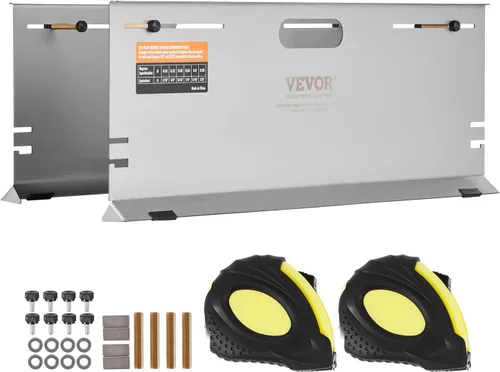 Miniatura 9 de VEVOR Herramienta de Alineación de Ruedas, Pack de 2 Herramientas de Alineación con Placas de Dedos, Herramienta de Medición de Ángulo de Dedos