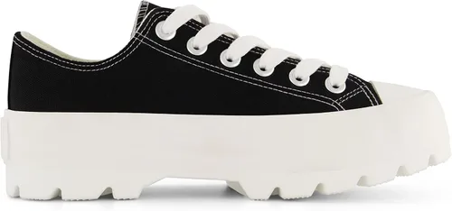 Miniatura 4 de CUSHIONAIRE Vasco Low Top - Tenis de lona para mujer + espuma viscoelástica, Negro