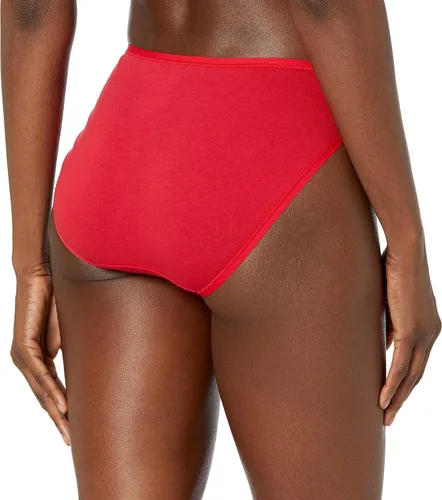 Miniatura 3 de Tienda Essentials - Ropa interior de algodón y de pierna alta para mujer (disponible en talla extragrande), paquete múltiple