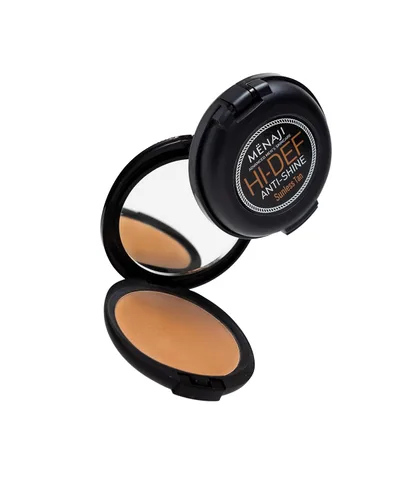Miniatura 11 de Menaji HDPV Polvo antibrillo (bronce) Maquillaje facial antibrillo para hombres Polvo facial de alta definición Polvo facial agradable a