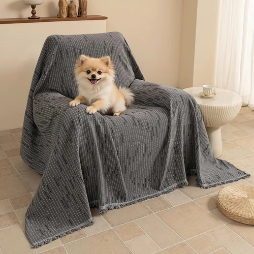 Miniatura 31 de MYSKY HOME Fundas para sillón, funda para silla reclinable, color beige, fundas de sofá para sofá modular en forma de L, fundas de sofá de gran