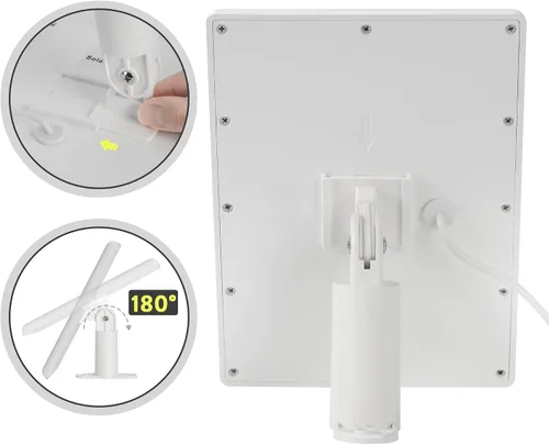 Miniatura 5 de Panel Solar Ring (2ª Generación), Paquete de 2 Cargador de Panel Solar Ring de 5W con Soporte y Cable de Extensión de 12 Pies para Cámara Stick Up