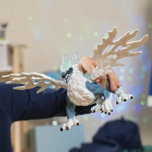 Miniatura 6 de Schleich Eldrador Creatures - Figura de acción de dragón de hielo de 20 cm con alas móviles para niños y niñas - Figuras de criaturas míticas