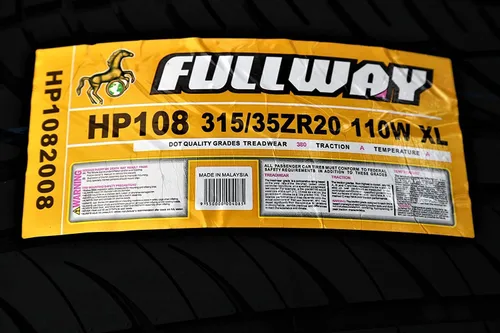 Miniatura 5 de Fullway HP108 - Juego de 2 neumáticos radiales de alto rendimiento para camiones/SUV para todas las estaciones 315/35R20 315/35ZR20 315/35/20