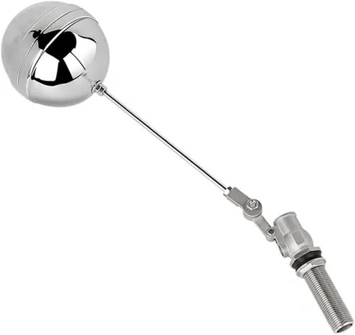 Miniatura 4 de Adjustable 304 Stainless Steel Float Ball Valve, 1/2 Inch Water Level Controller for Water Tanks and Towers(1/2inch 50mm)