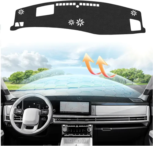 Miniatura 28 de CARTIST Cubierta para salpicadero para CrossTrek 2024 2025 2026 Cubierta de salpicadero para accesorios Crosstrek Alfombra antideslizante Protector