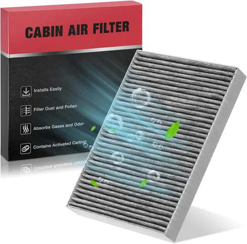 Miniatura 28 de BDFHYK 2 filtros de aire de cabina CF10136 con carbón activado compatibles con Chevy Uplander 2005-2009, Venture 2001-2005, compatibles con Buick