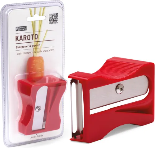 Miniatura 9 de Karoto - Afilador de zanahorias Pelador de verduras Pelador de verduras y peeler de pepino Divertidos utensilios de cocina de una serie
